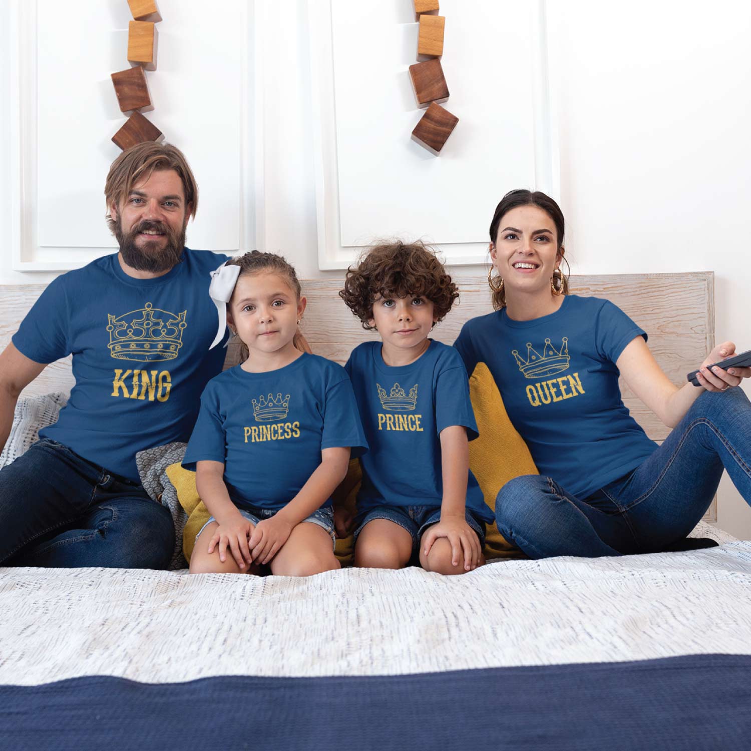 Crown Family Tees Tantra Original Since 1997 – Matching Cotton Tees Everyday Wear – Shipping Globally!