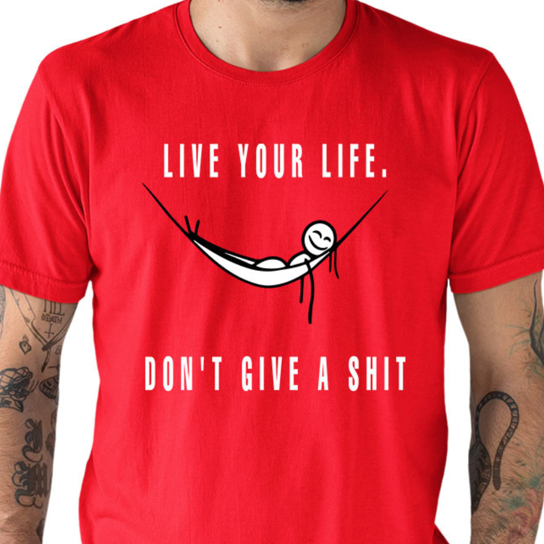 Tantra Give a Shit Cotton Unisex T-Shirt Everyday Casual Wear Original Since 1997 Shipping Globally