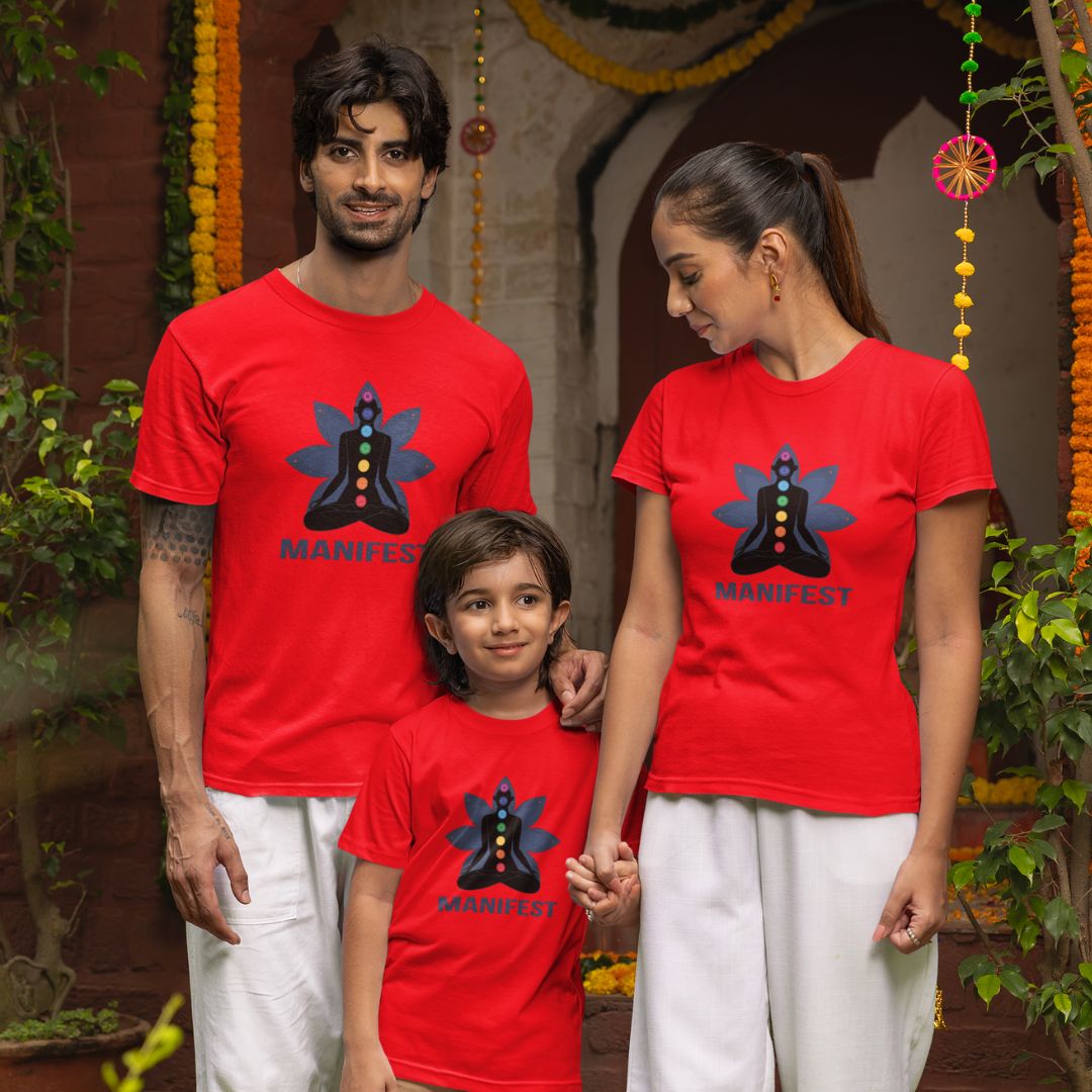 Manifest Family Tee – Tantra Original Since 1997 – 100% Cotton Matching Outfits – Shipping Globally!