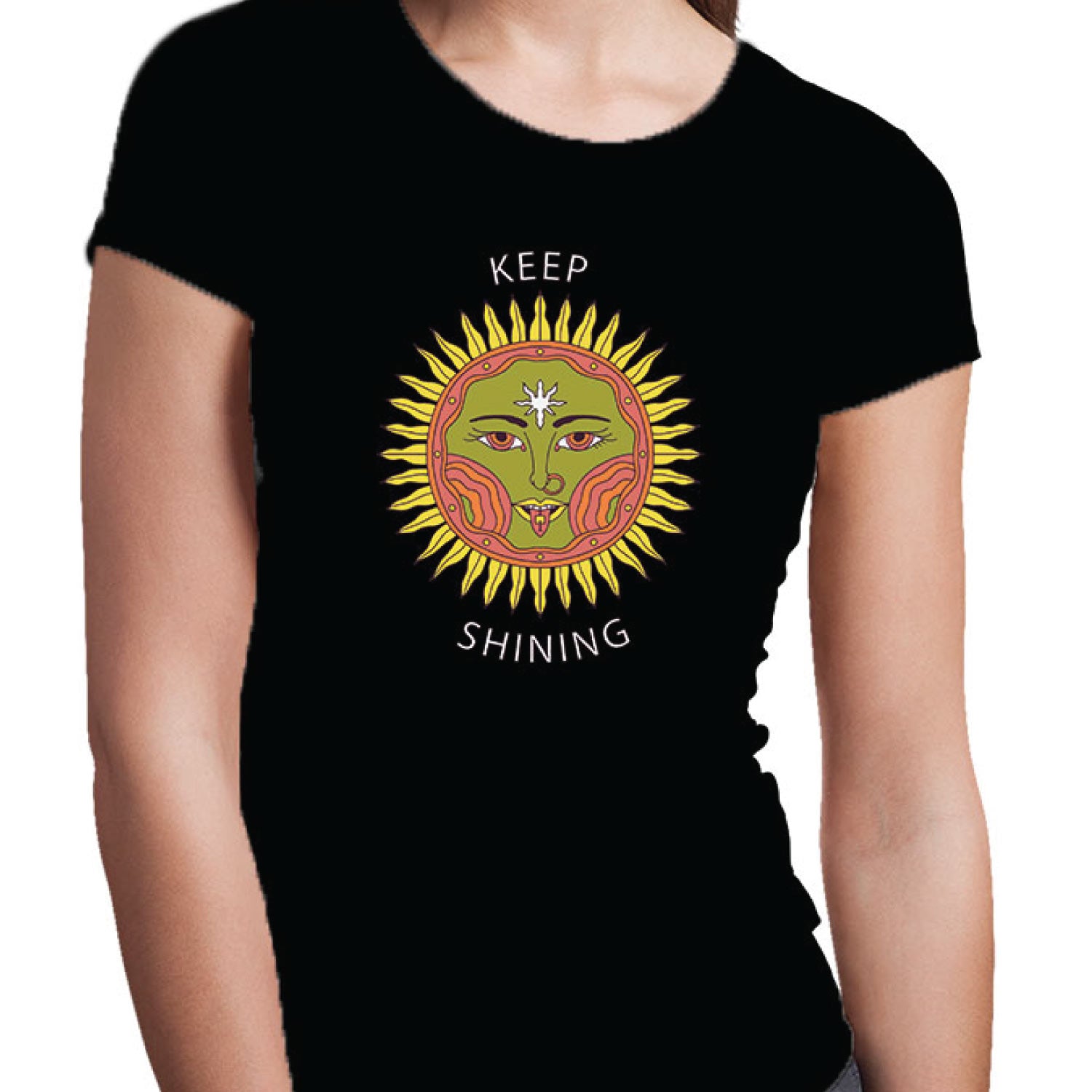 Keep Shinning Women’s Tee – Tantra Original Since 1997 – Casual Wear – Shipping Globally!