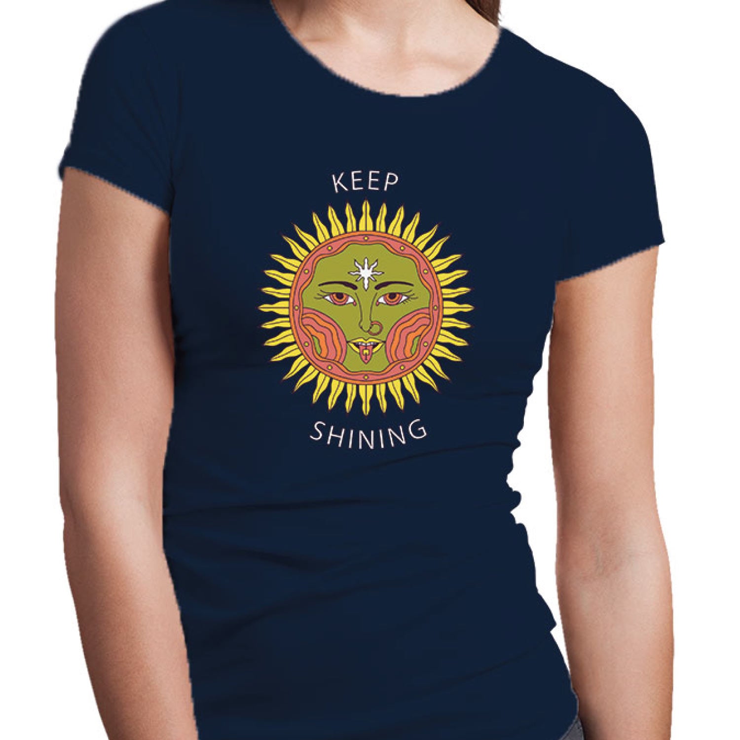 Keep Shinning Women’s Tee – Tantra Original Since 1997 – Casual Wear – Shipping Globally!