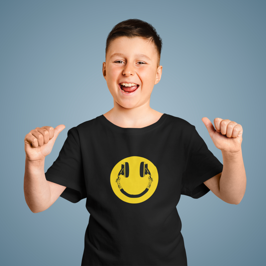 Happy Headphone Family Tees – Tantra Original Since 1997 – Cotton Matching Outfits – Shipping Globally!