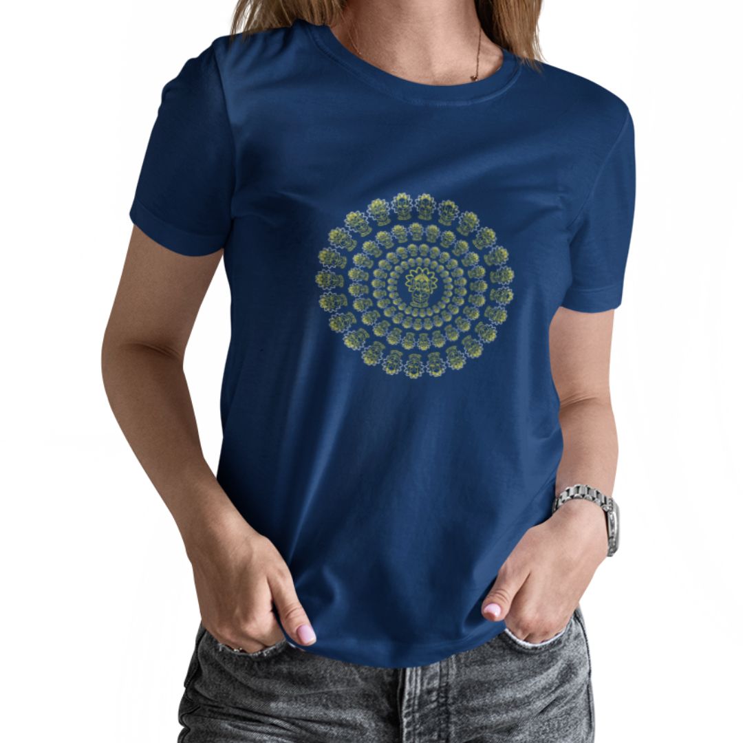Ganesh Mandala Family Tee – Tantra Original Since 1997 – 100% Cotton Matching Outfits – Shipping Globally!