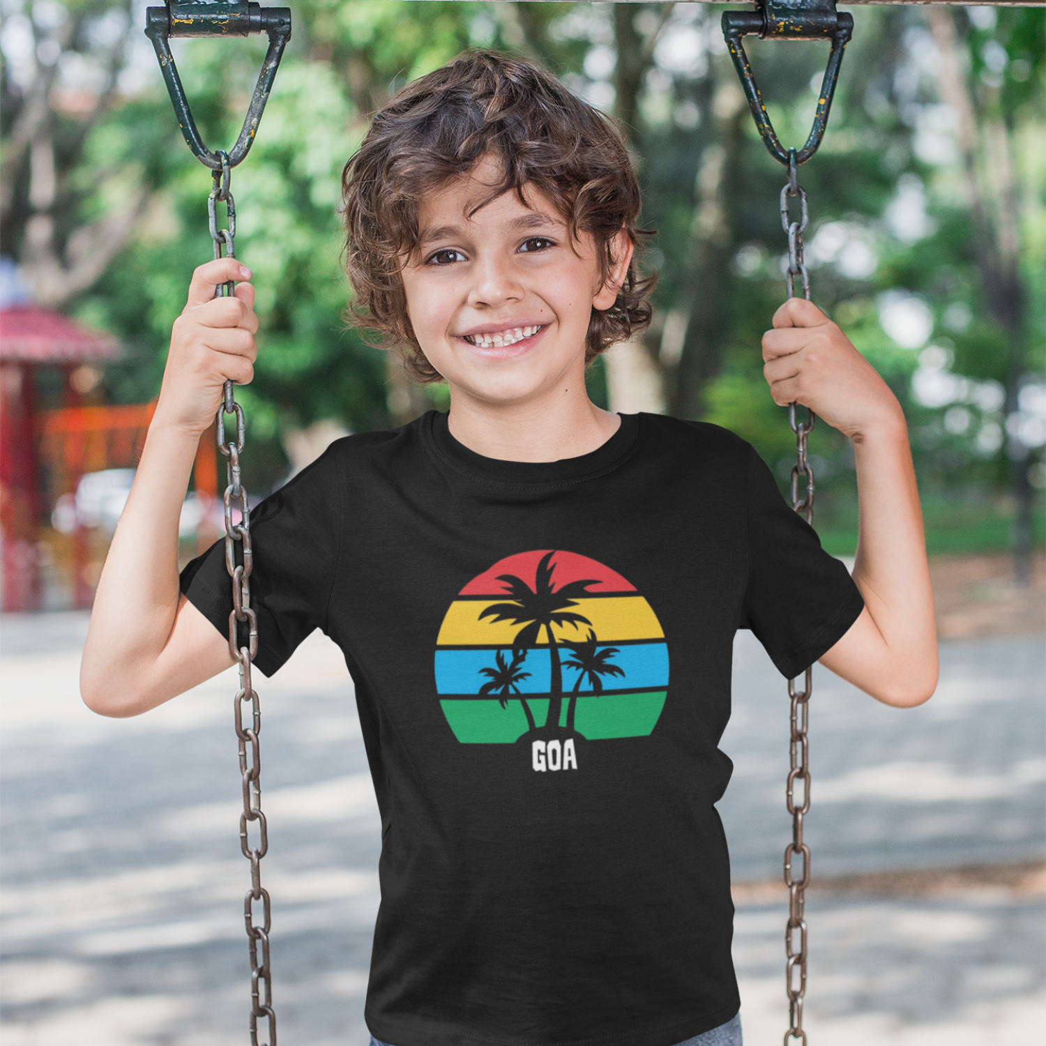 Goa-1 Kids Cotton T-shirt - Shipping Globally