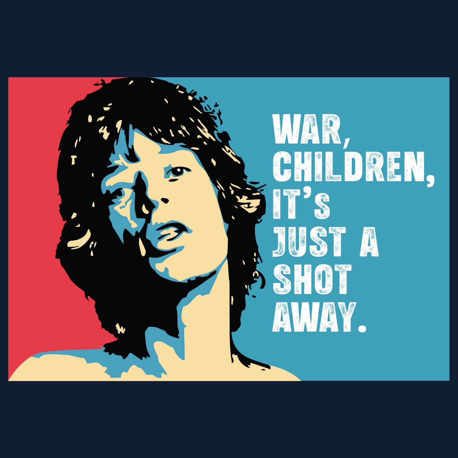 War – Tantra Original Brand Since 1997 – Unisex Cotton Tee Everyday Wear – Shipping Globally!