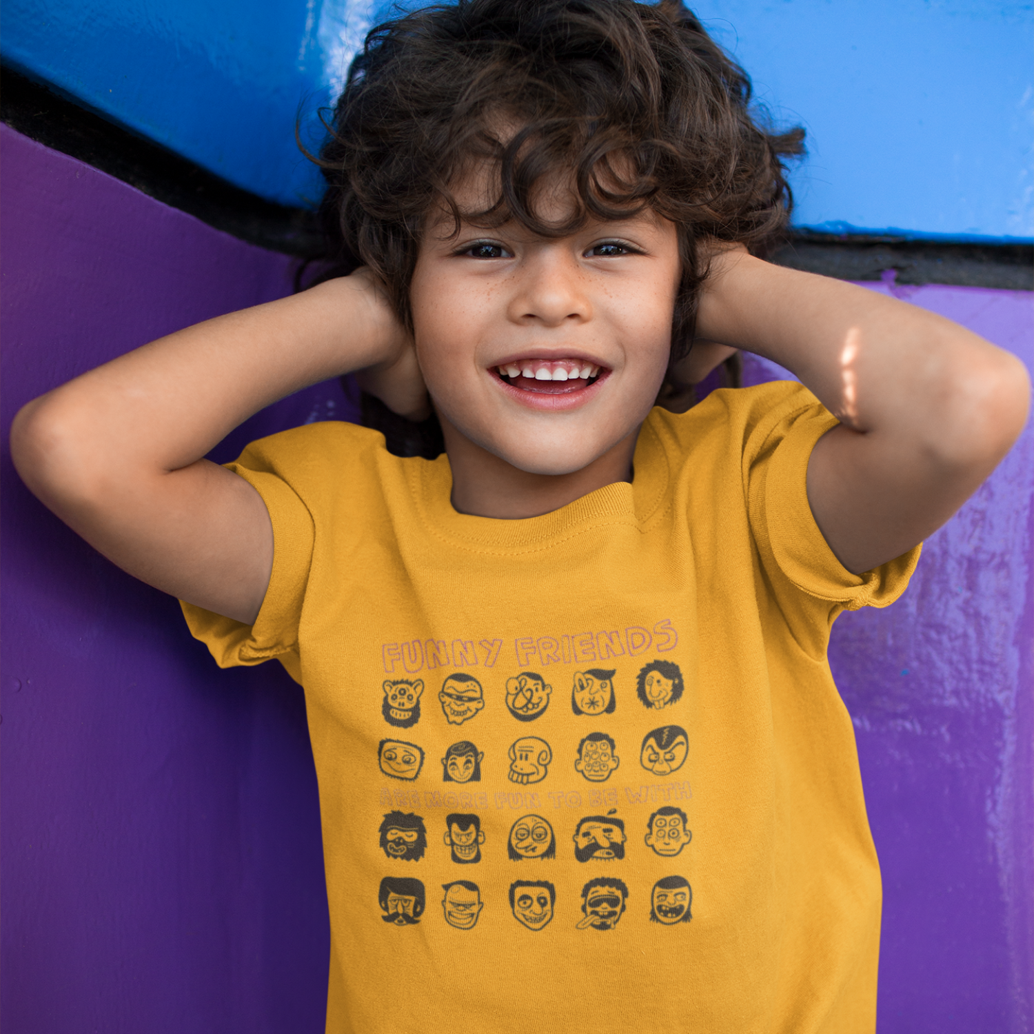 Tantra Funny Friends Kids Cotton T-Shirt Everyday Casual Wear Original Since 1997 Shipping Globally