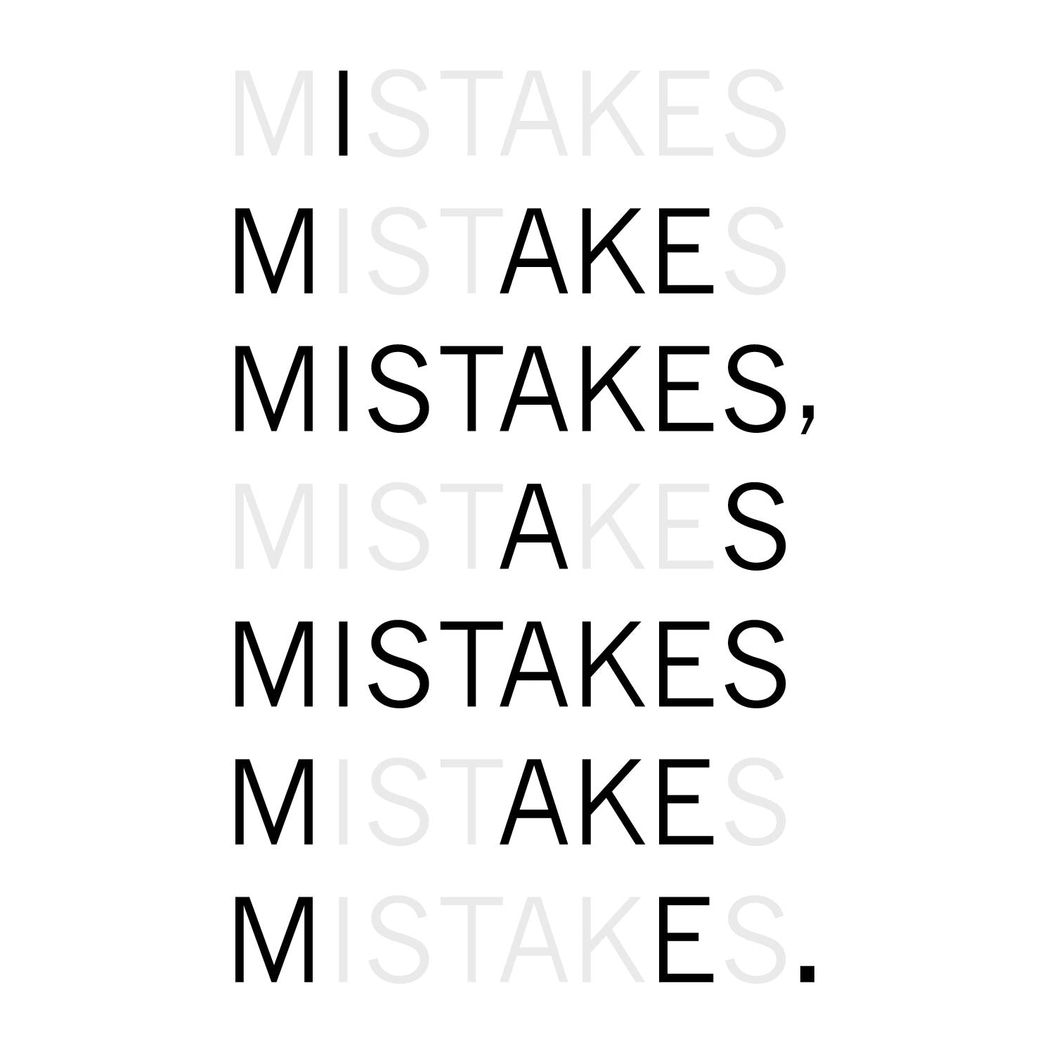 Mistake 2 – Tantra Original Since 1997 – Unisex Cotton Everyday Wear – Shipping Globally!