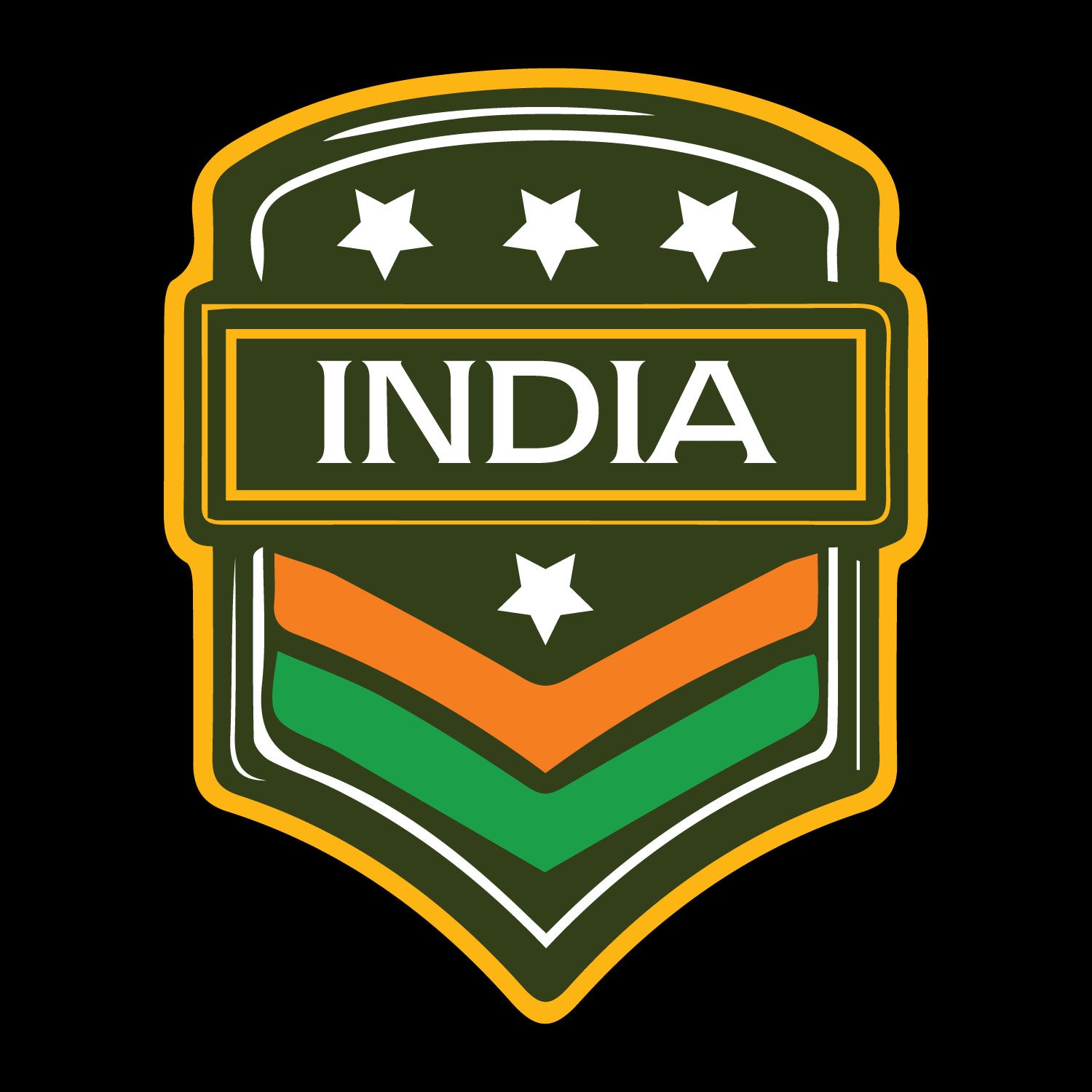 India Badge Women’s Tee – Tantra Original Brand Since 1997 – Shipping Globally!