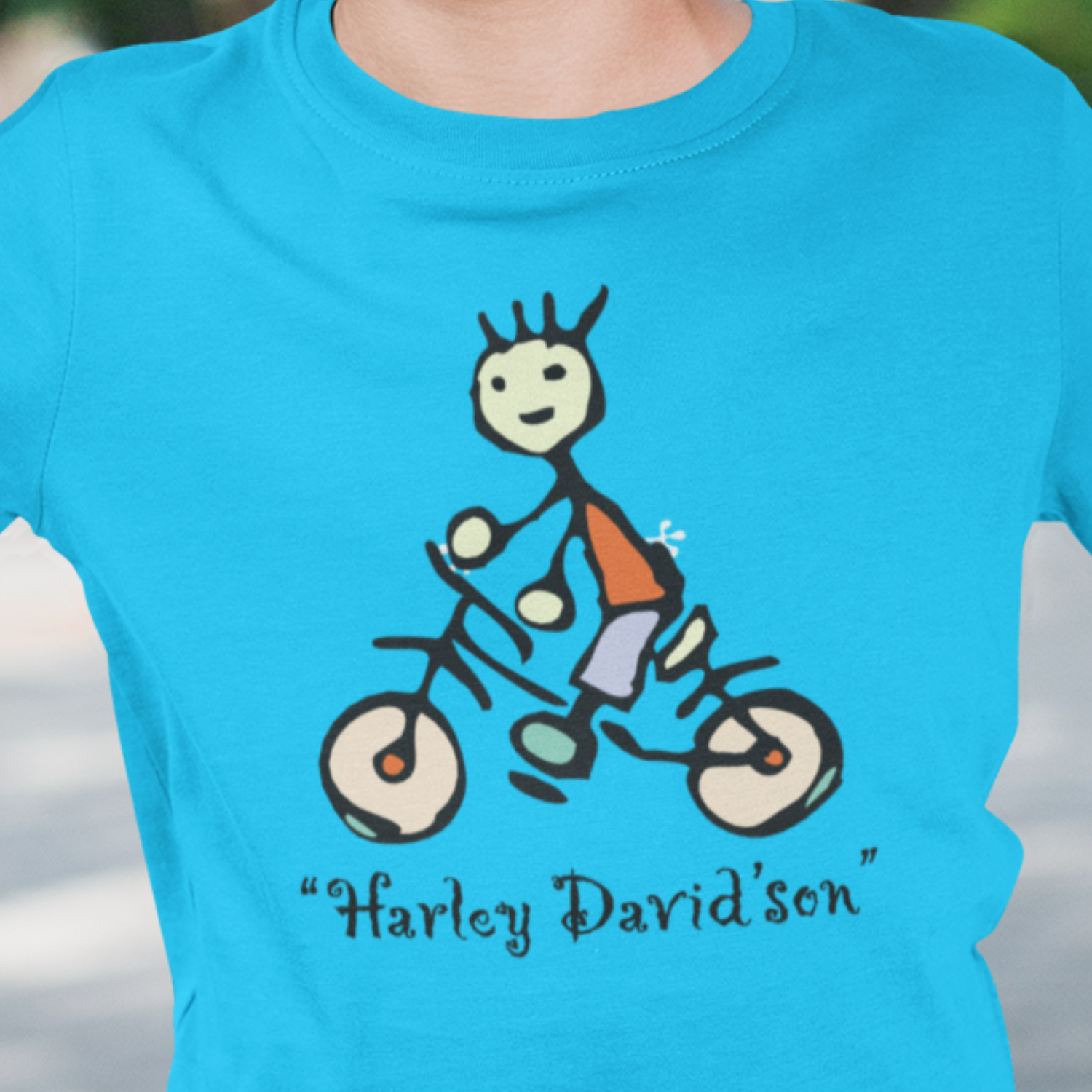 Harley David's Son Kids Cotton T-Shirt Regular Fit Casual Wear Original Since 1997 Shipping Globally