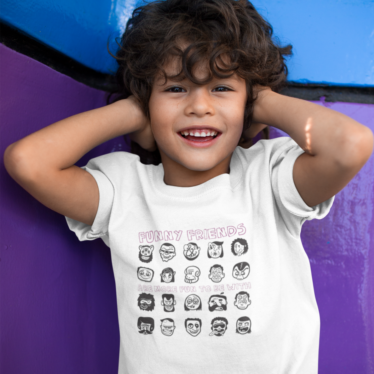 Tantra Funny Friends Kids Cotton T-Shirt Everyday Casual Wear Original Since 1997 Shipping Globally