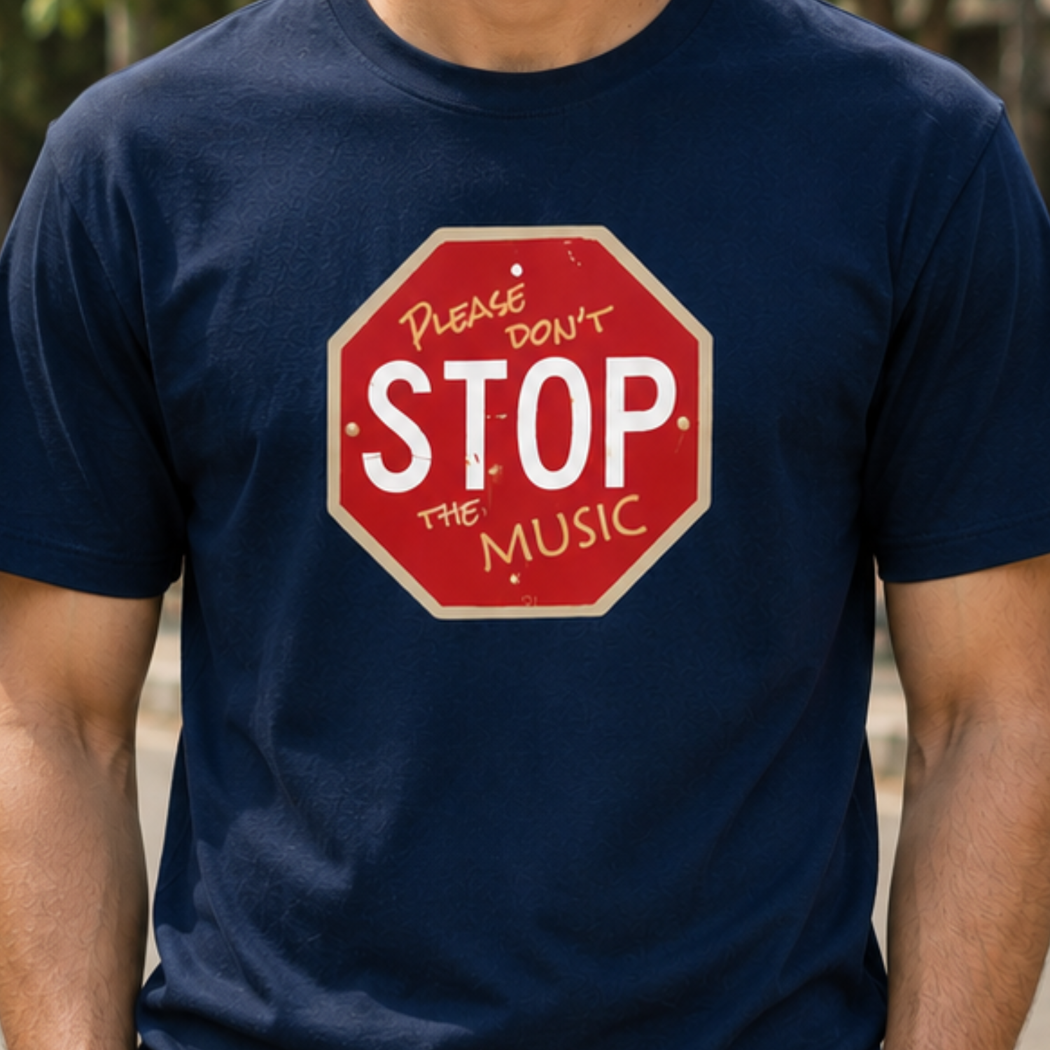 STOP Men's Cotton T-Shirt Regular Fit Casual Wear Original Since 1997 Shipping Globally