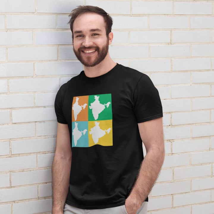 4 India T-Shirt – Tantra Original Brand Since 1997 – Unisex Cotton Tee Casual Wear - Shipping Globally!