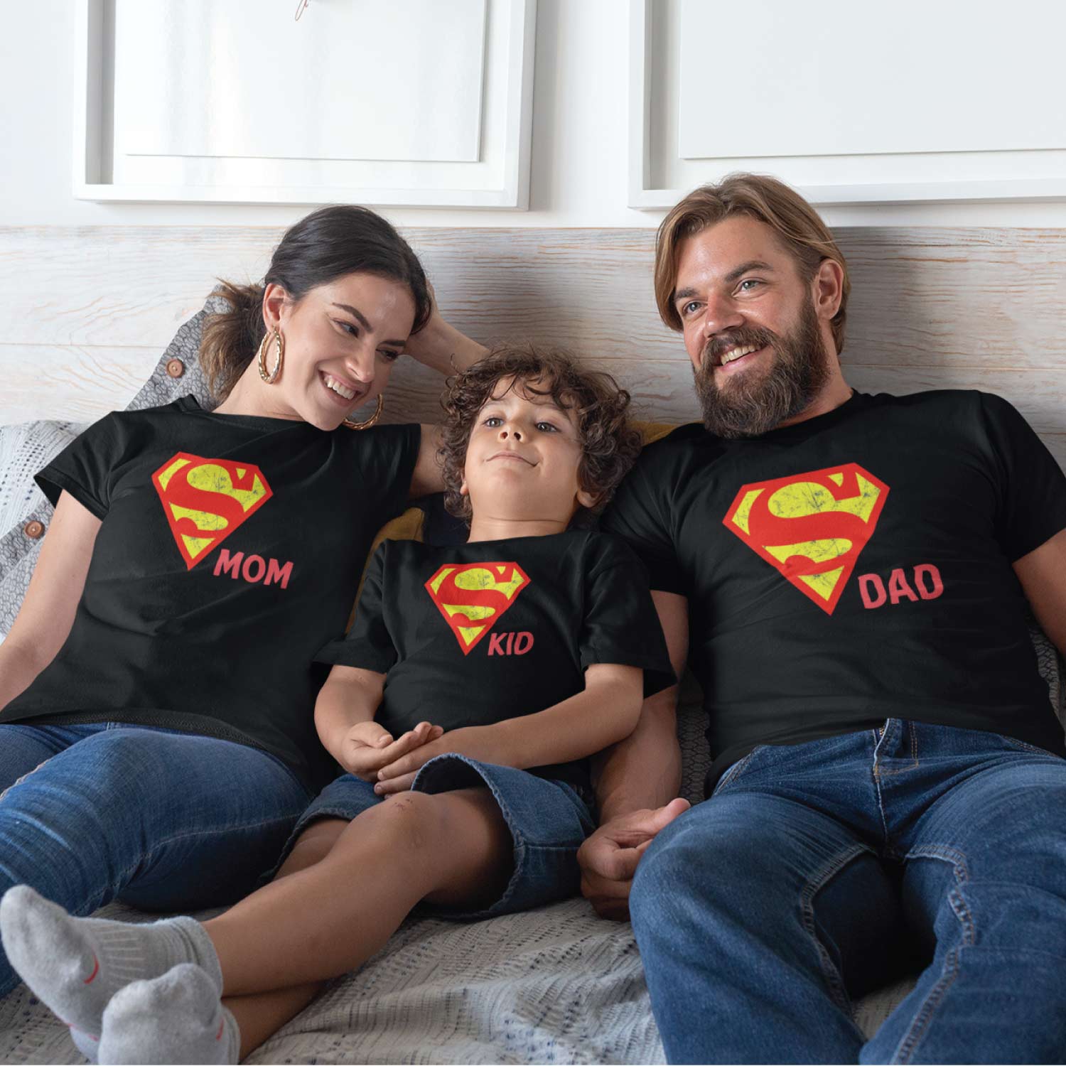 Super Family Tees – Tantra Original Since 1997 – Matching Cotton Tee Everyday Wear – Shipping Globally