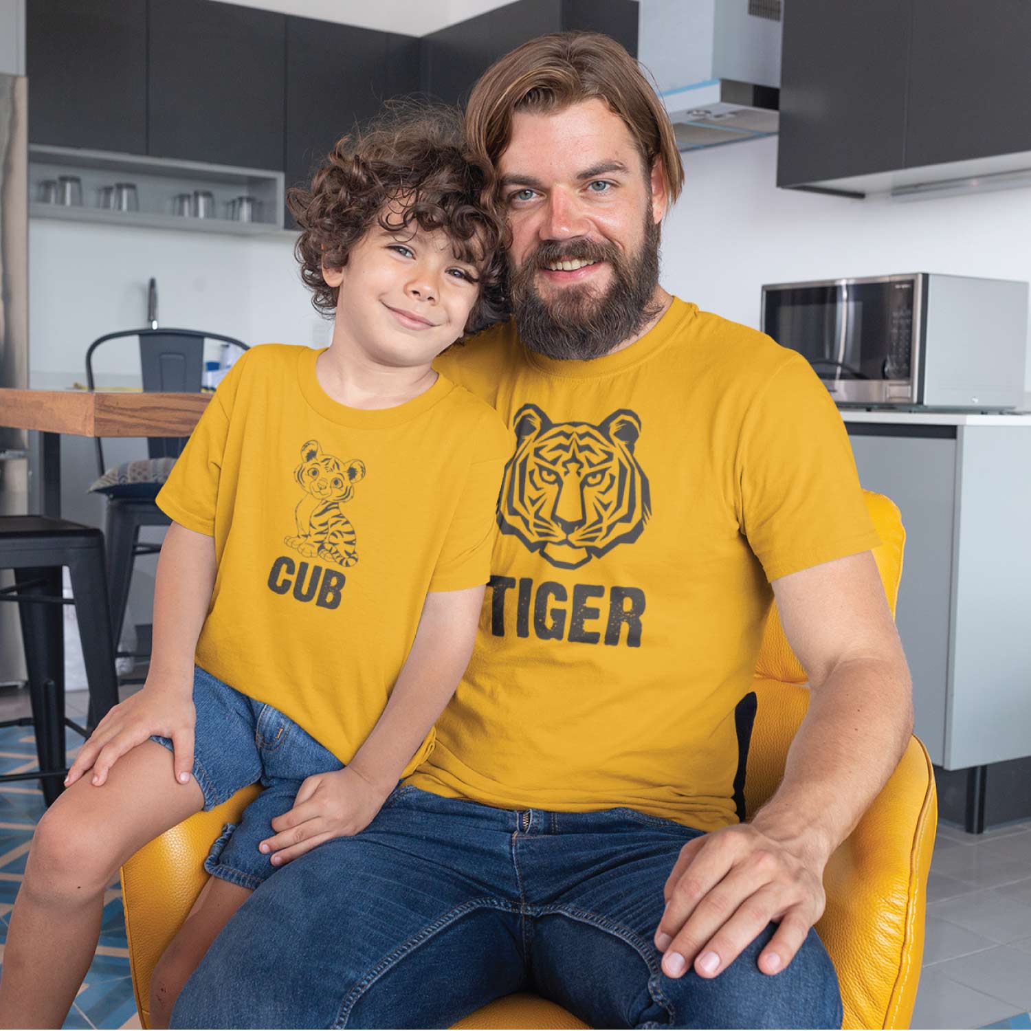 Tiger Family Tees – Tantra Original Since 1997 – Cotton Matching Family Outfits – Shipping Globally!
