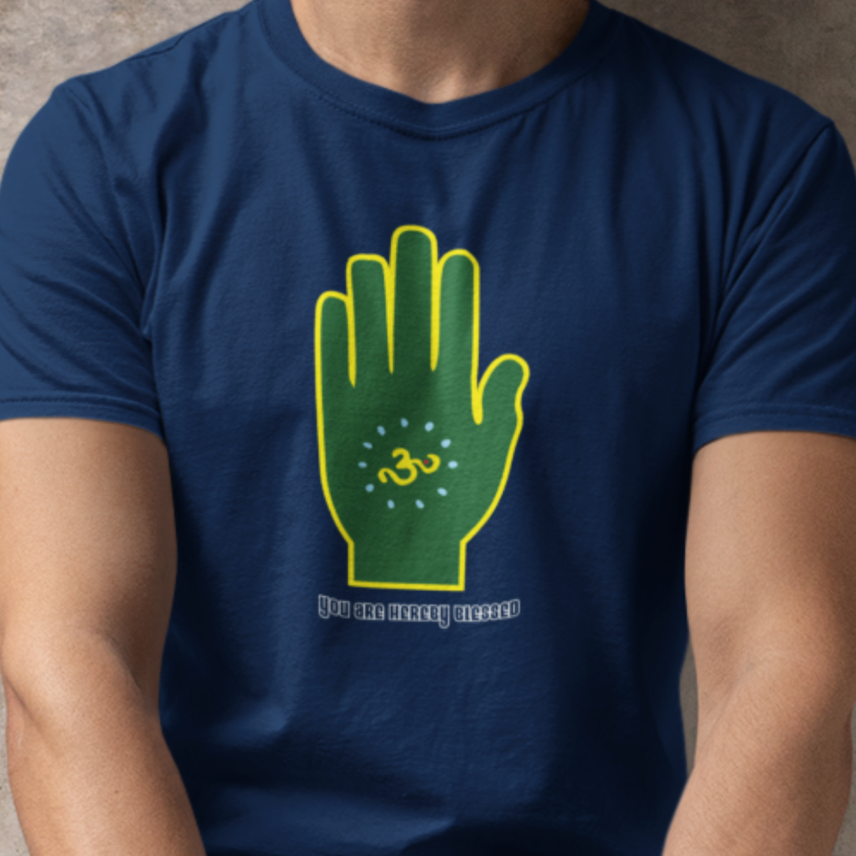 Hereby Blessed Men's Cotton T-Shirt Regular Fit Casual Wear Original Since 1997 Shipping Globally