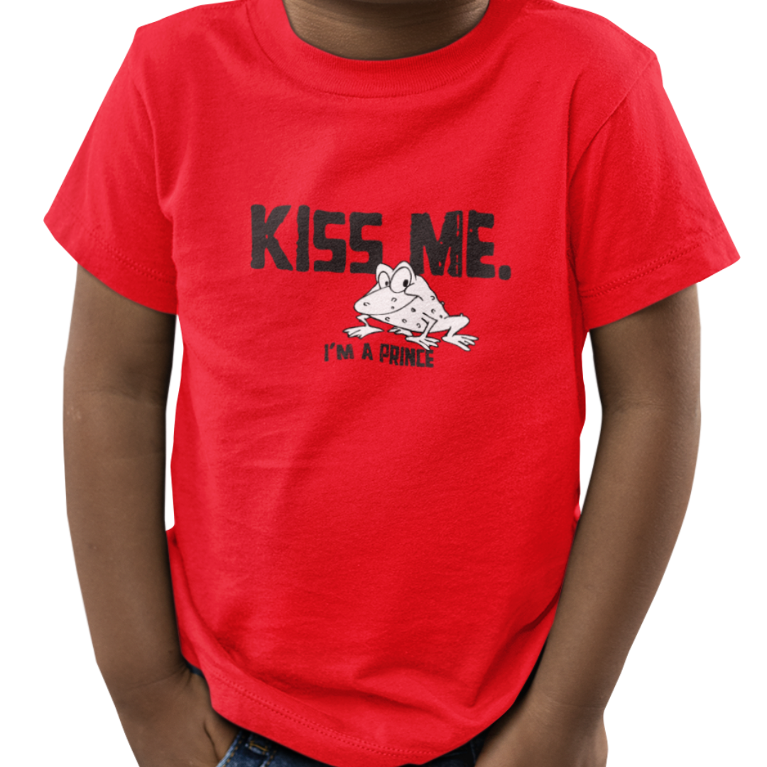 Kiss Me Kids Tee – Tantra Original Since 1997 – Cotton Tee Everyday Wear – Shipping Globally!