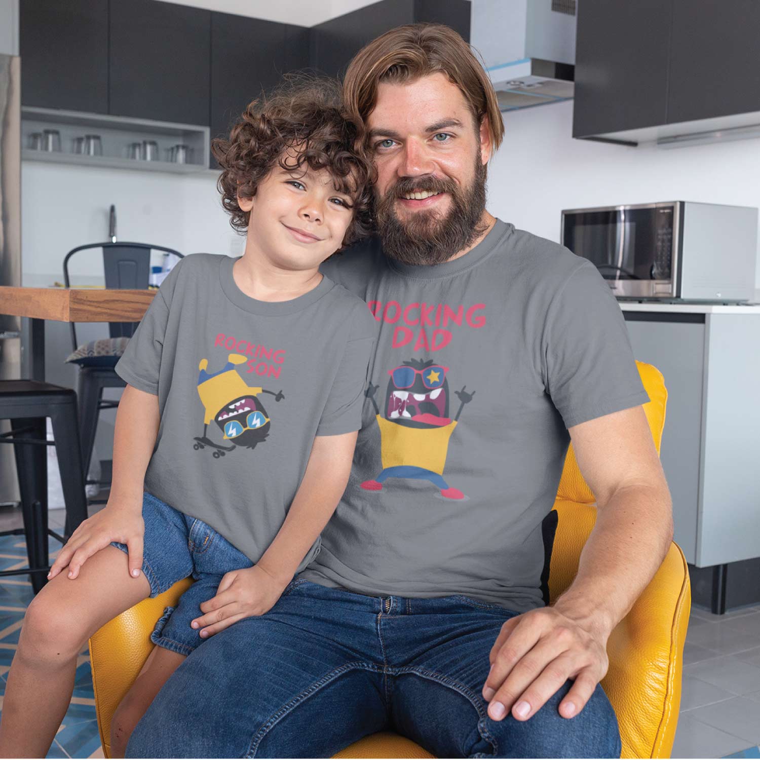 Rocking Hand Family Tees – Tantra Original Since 1997 – Matching Cotton Tee Everyday Wear – Shipping Globally!