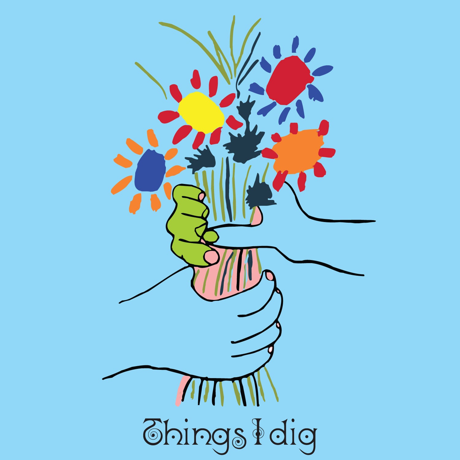 Tantra Things I Dig Kids Cotton T-Shirt Everyday Casual Wear Original Since 1997 Shipping Globally