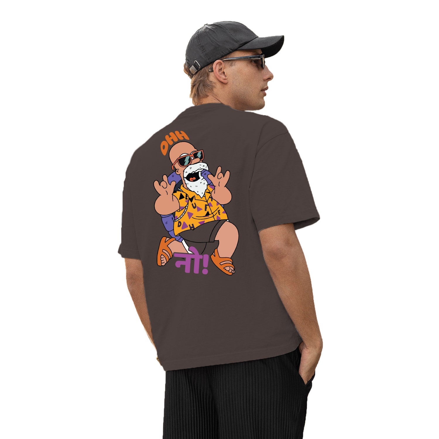 Ohh No! Oversize Back Print – Tantra Original Brand Since 1997 – Unisex Cotton Tee Everyday Wear - Shipping Globally!