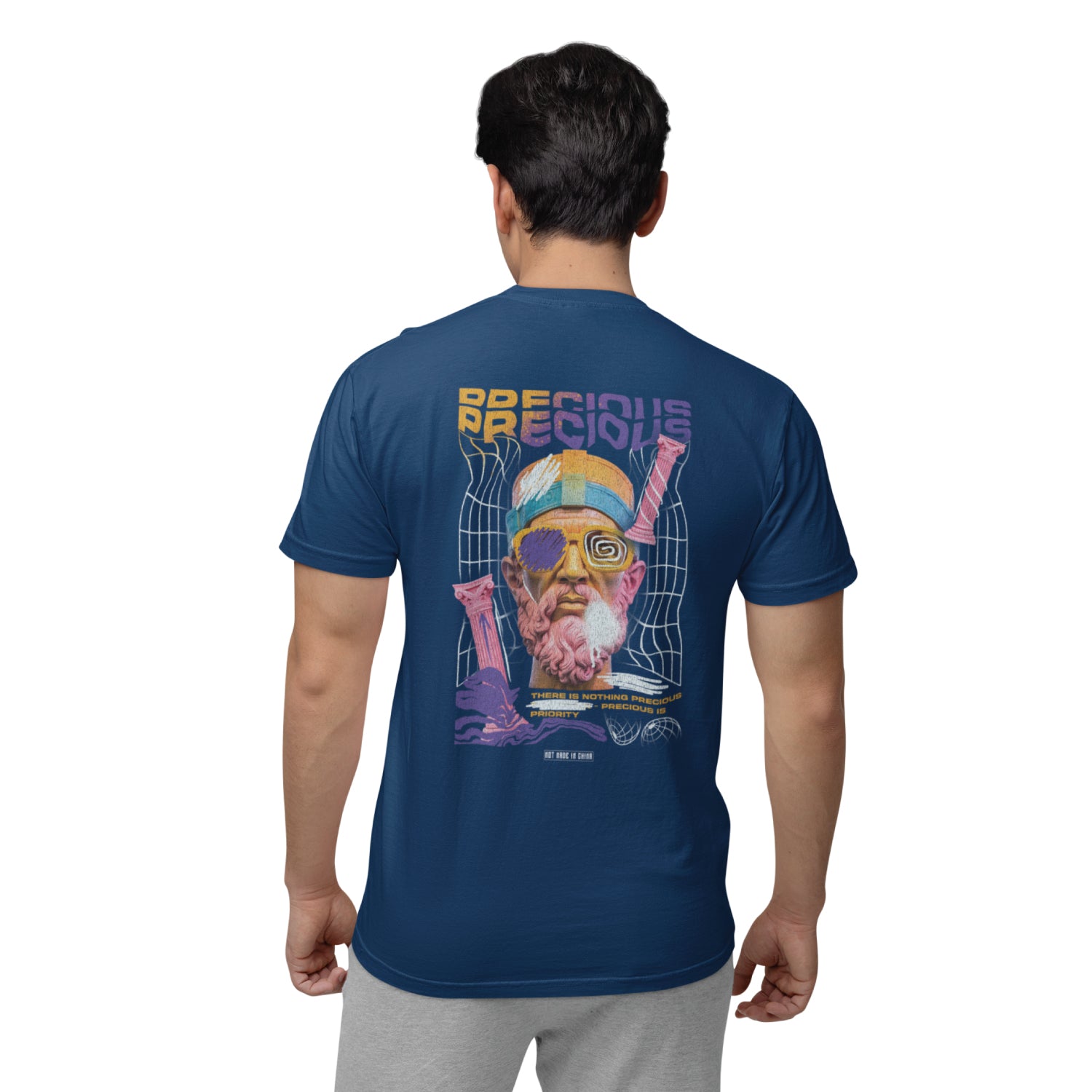 Ponks U.K. Precious Roronoa Front & Back Graphic Polycotton Unisex T-Shirt Everyday Casual Wear
