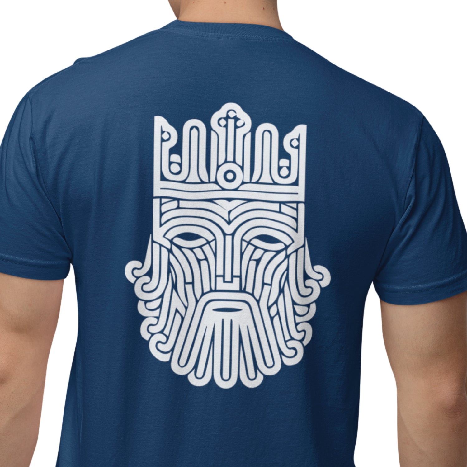 Exposure Beast Mode Greek God Front & Back Graphic Polycotton Unisex T-Shirt Everyday Casual Wear
