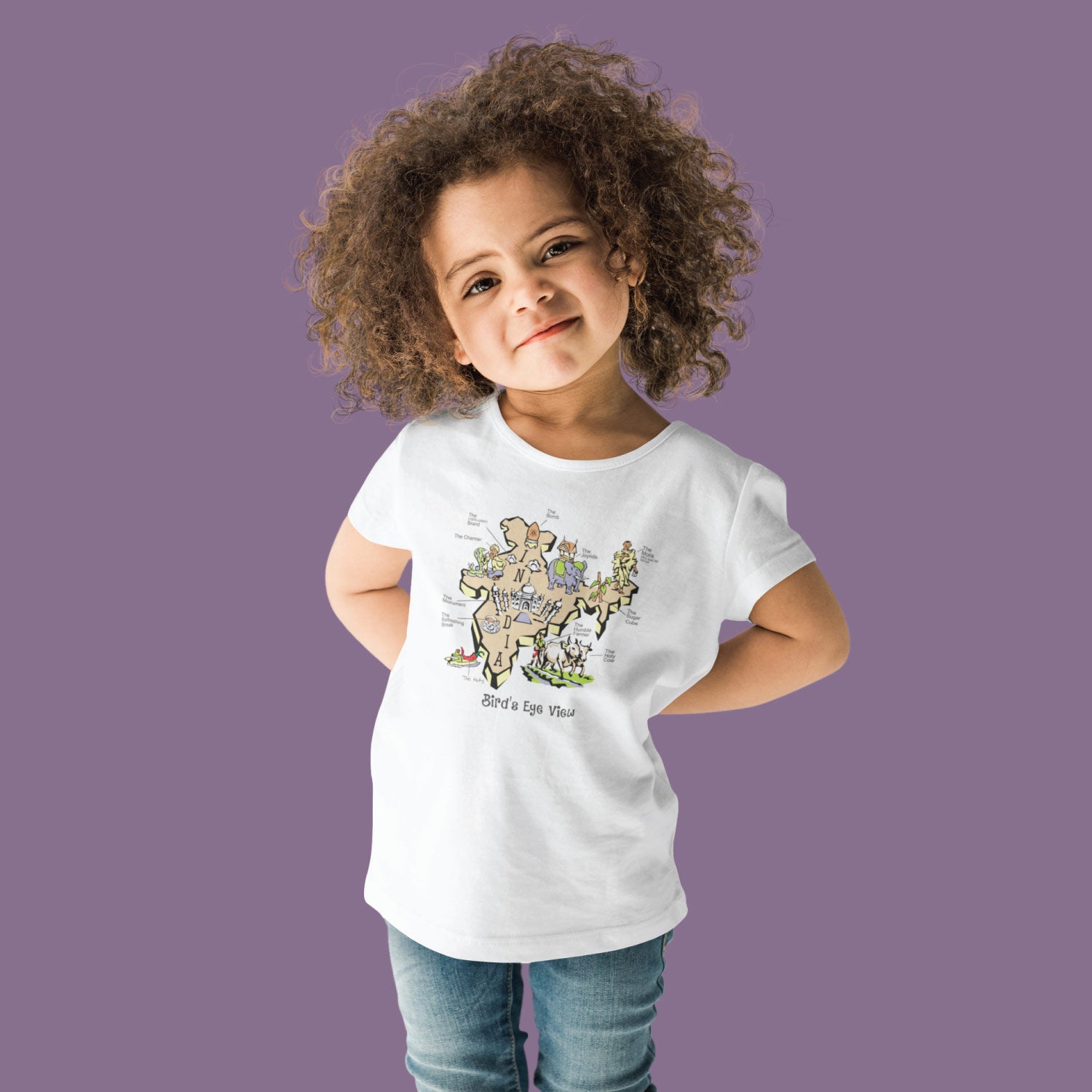 Bird Eye View Kids Cotton Tee Everyday Wear – Tantra Original Since 1997 – Shipping Globally!