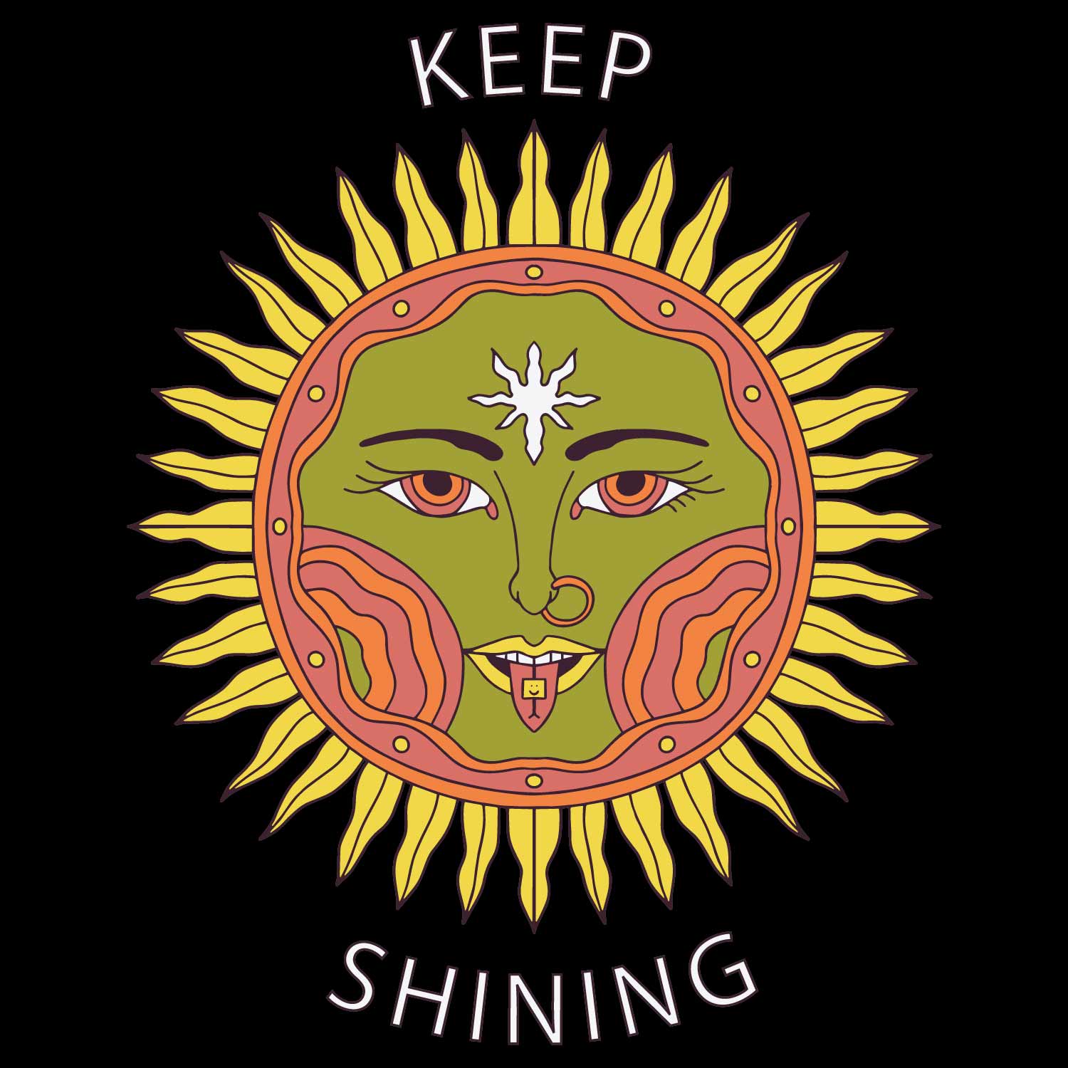 Keep Shinning Women’s Tee – Tantra Original Since 1997 – Casual Wear – Shipping Globally!
