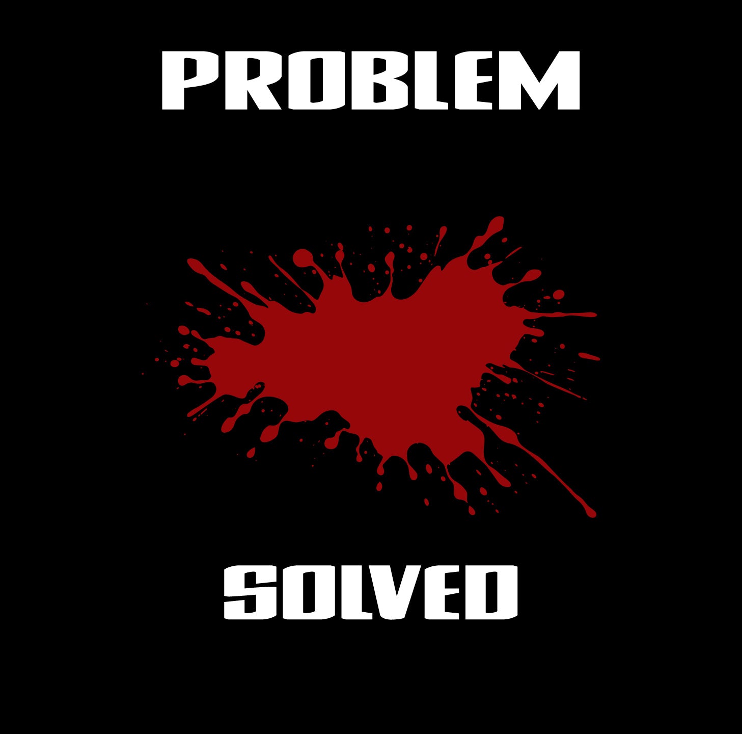 Problem Solved – Tantra Original Brand Since 1997 – Unisex Cotton Tee – Quirky Graphic Everyday Wear - Shipping Globally!