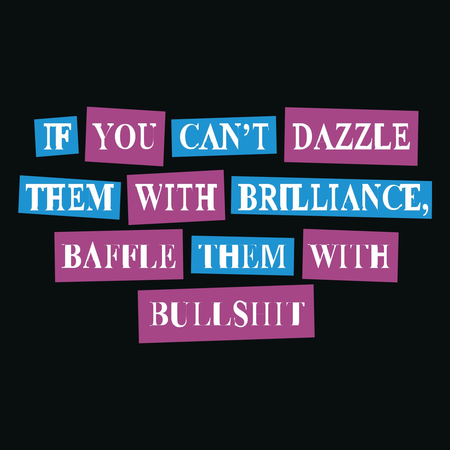 Bullshit – Tantra Original Since 1997 – Unisex Cotton Tee Everyday Wear – Shipping Globally!