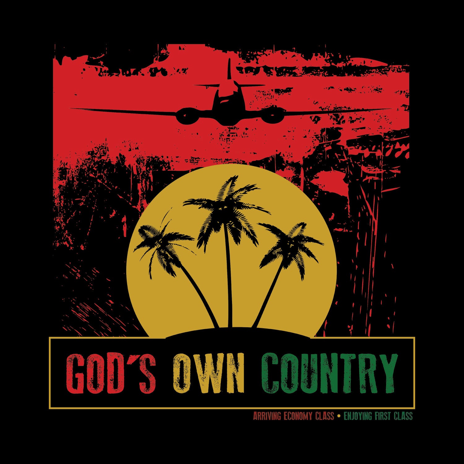 Tantra Gods Own Country Graphic Cotton Unisex T Shirt Travel Nature Print Casual Wear Original Since 1997