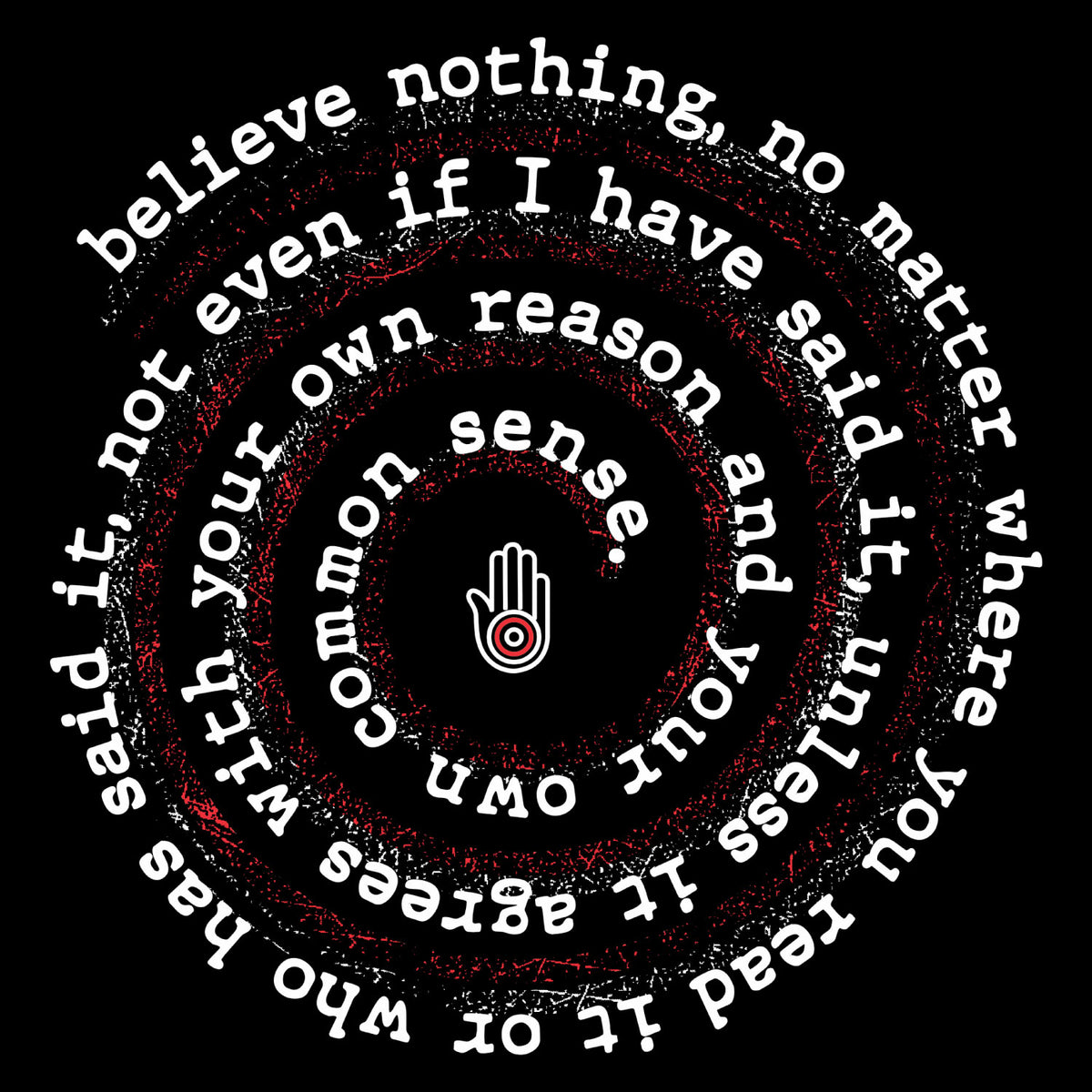 "Common Sense" Graphic Printed T-Shirt | Tantra T-Shirts
