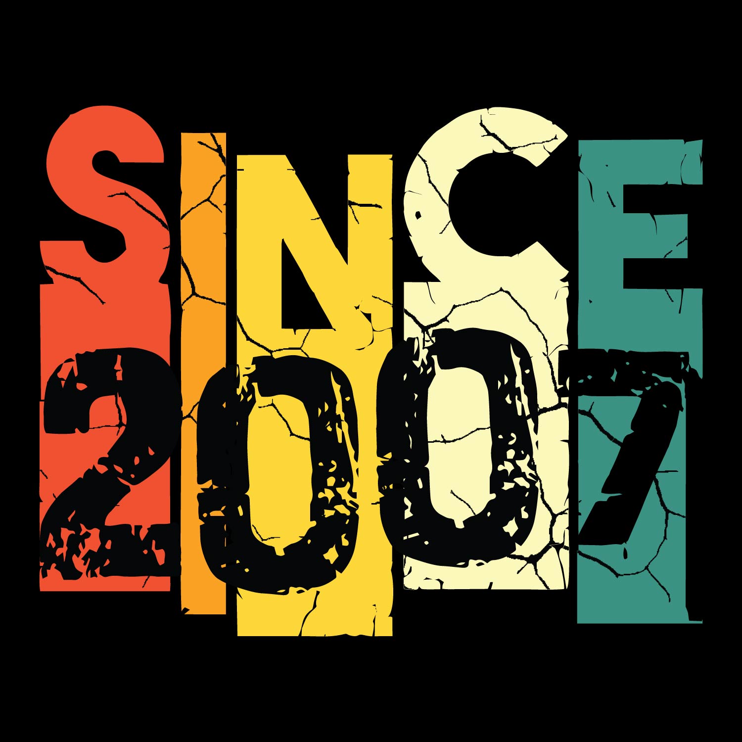 Tantra Since 2007 Unisex Cotton T-Shirt Everyday Casual Wear Original Since 1997 Shipping Globally