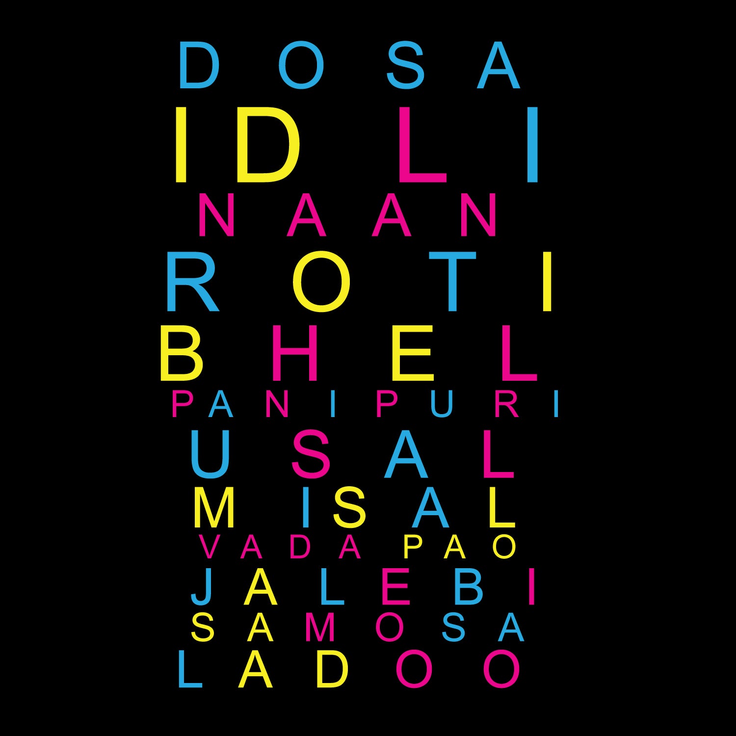 Dosa Idli 100% Cotton Unisex T-Shirt Everyday Casual Wear Original Since 1997 Shipping Globally