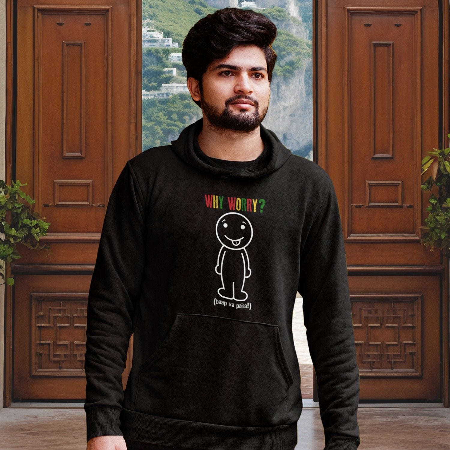 Baap Ka Paisa Unisex Printed Hoodies