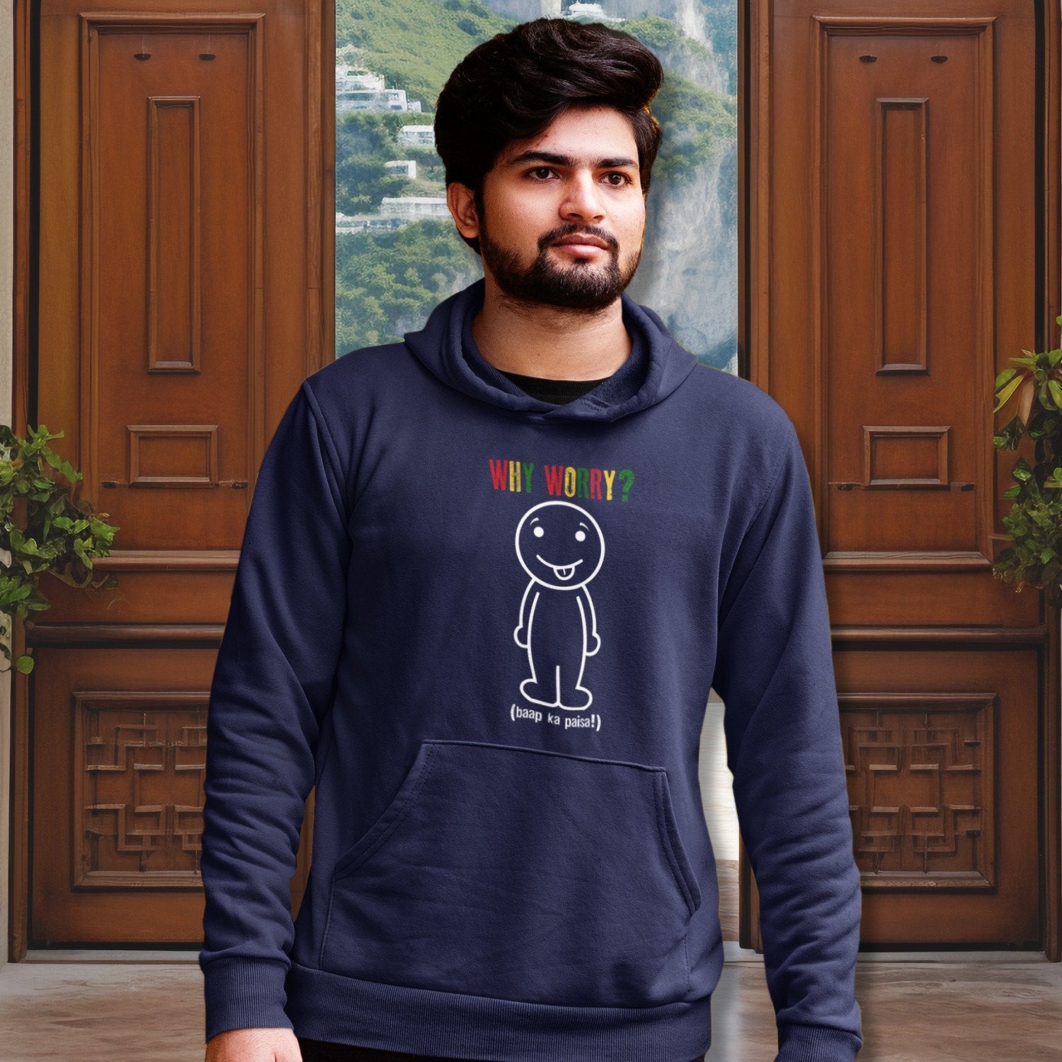 Baap Ka Paisa Unisex Printed Hoodies