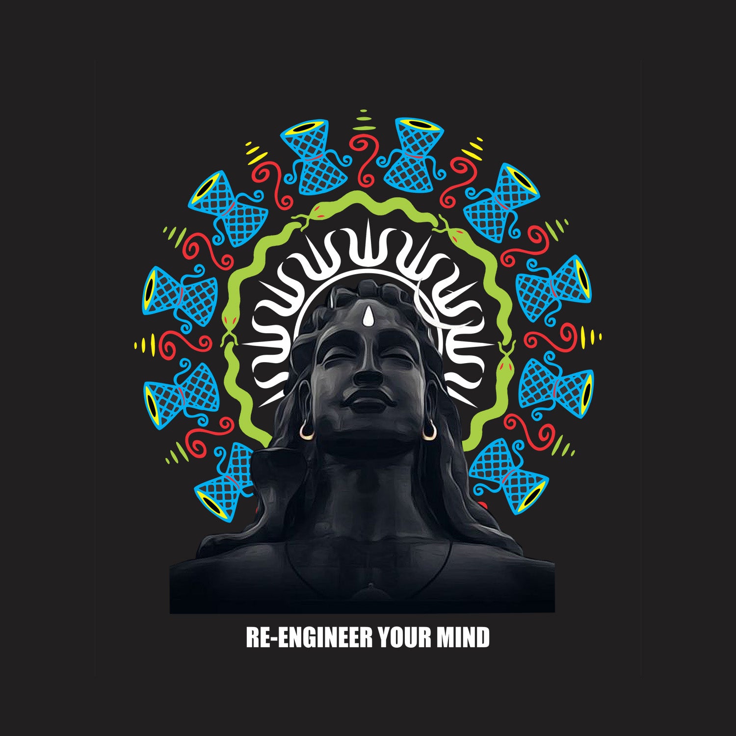 Big Shiva 2 Kids Cotton Tee Everyday Wear – Tantra Original Since 1997 – Shipping Globally!