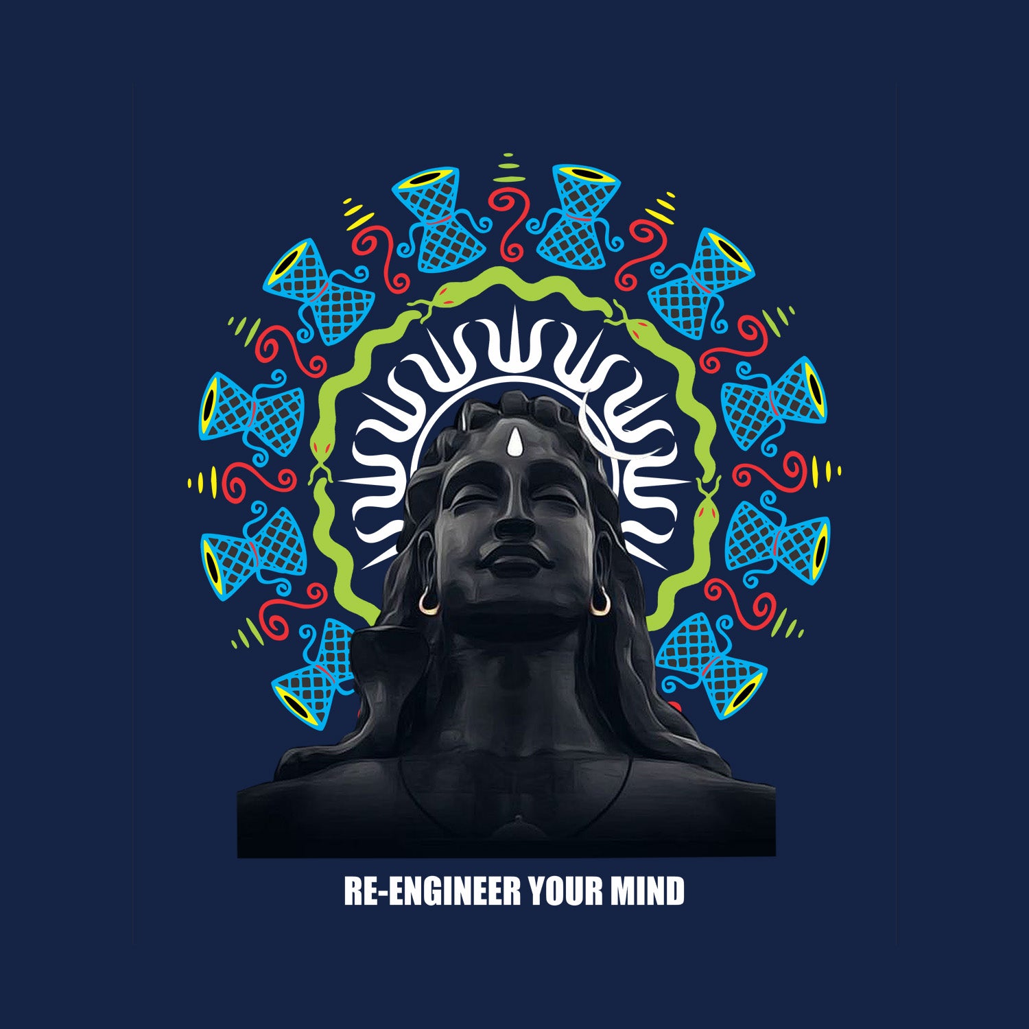 Big Shiva 2 Kids Cotton Tee Everyday Wear – Tantra Original Since 1997 – Shipping Globally!