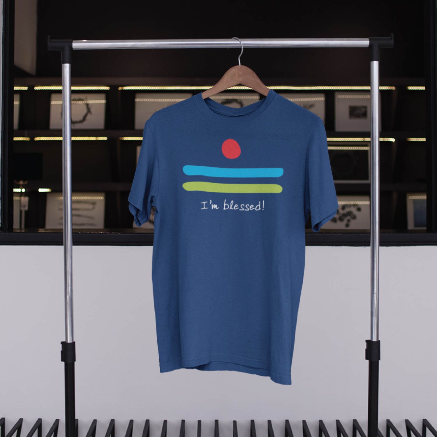 Blessed Tee – Tantra Original Brand Since 1997 – Unisex Cotton Tee Everyday Wear - Shipping Globally!