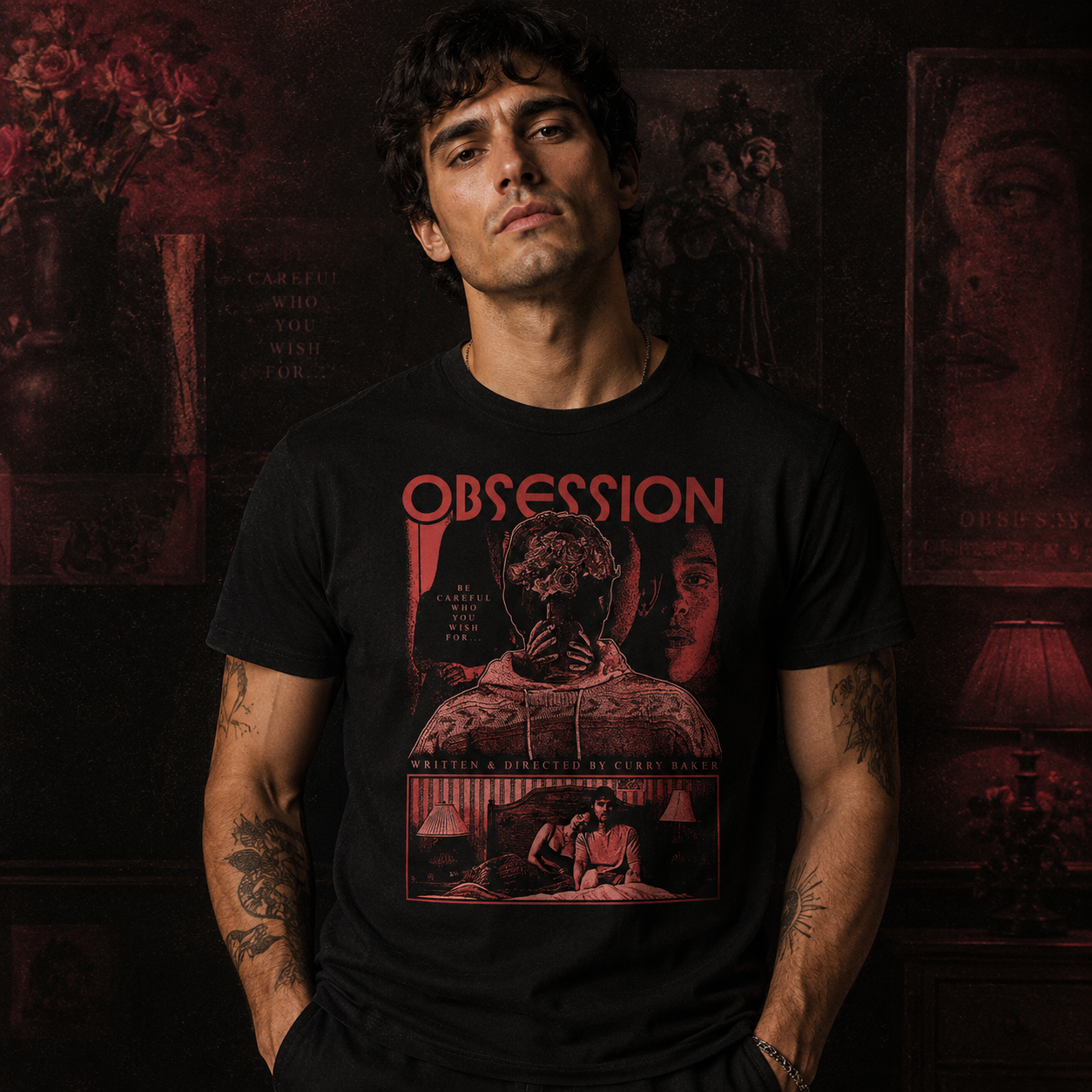 Obsession - Be Careful - Men's T-Shirt