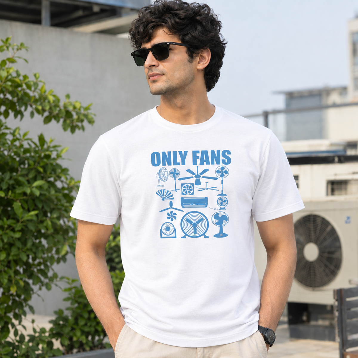 Only Fans Men's Cotton T-Shirt Regular Fit Casual Wear Original Since 1997 Shipping Globally