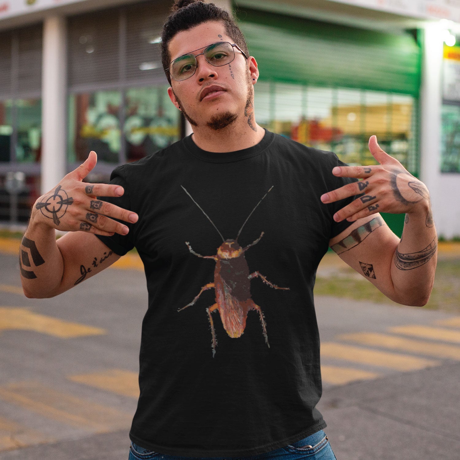 Cockroach 100% Cotton Unisex T-Shirt Everyday Casual Wear Original Since 1997 Shipping Globally
