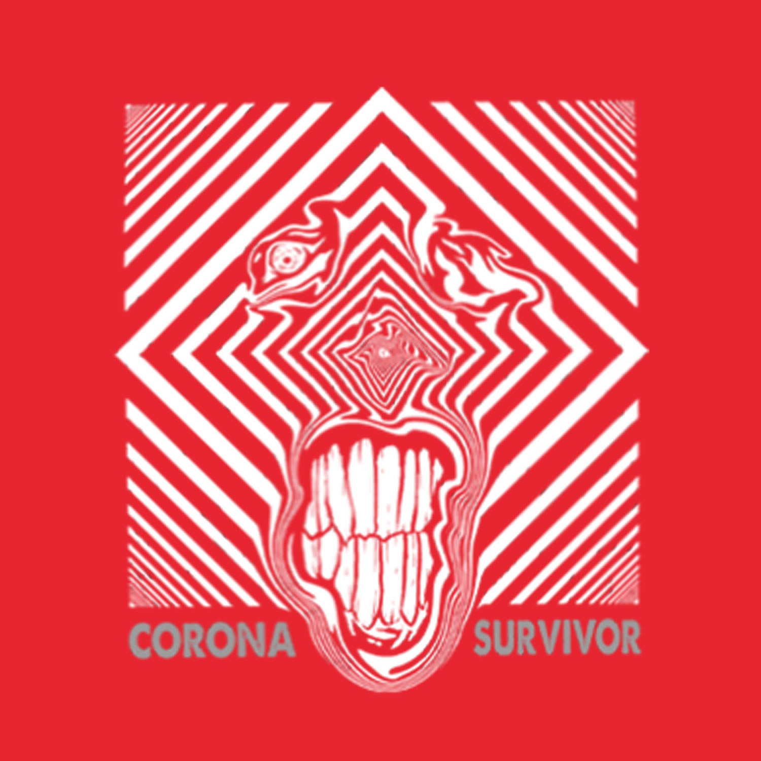 Corona Survivor – Tantra Original Brand Since 1997 – Unisex Cotton Tee Everyday Wear - Shipping Globally!