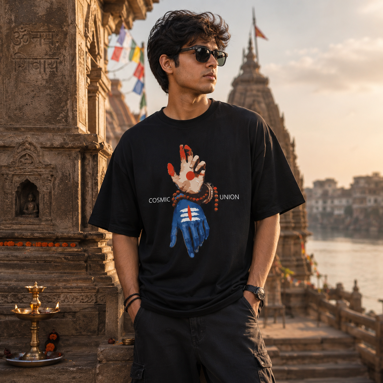 Cosmic Union 100% Cotton Unisex T-Shirt Everyday Casual Wear Original Since 1997 Shipping Globally