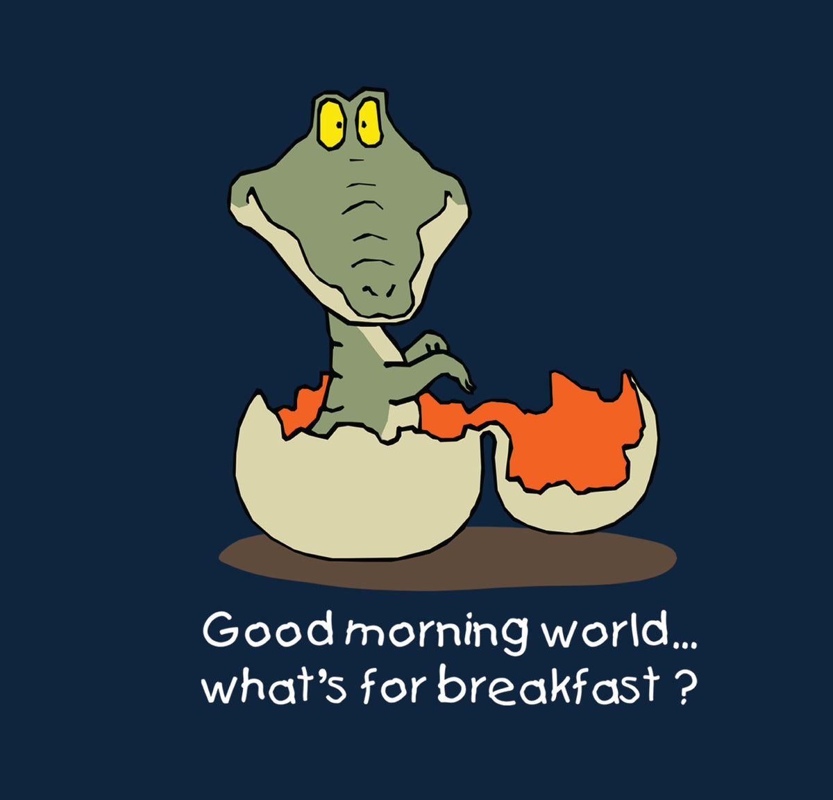 Good Morning Kids Cotton T-Shirt Regular Fit Casual Wear Original Since 1997 Shipping Globally
