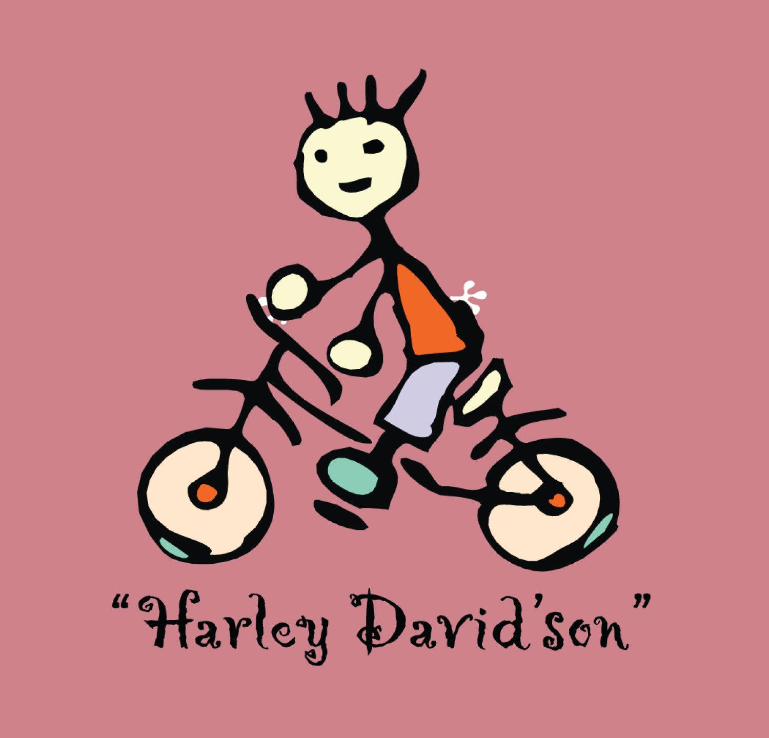 Harley David's Son Kids Cotton T-Shirt Regular Fit Casual Wear Original Since 1997 Shipping Globally