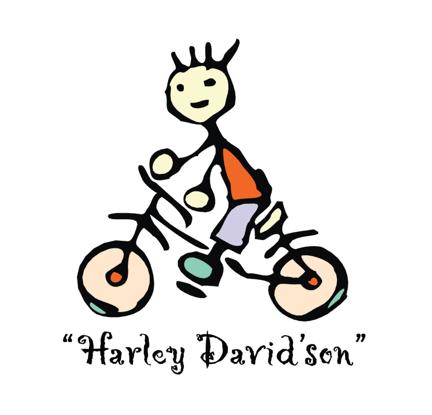 Harley David's Son Kids Cotton T-Shirt Regular Fit Casual Wear Original Since 1997 Shipping Globally