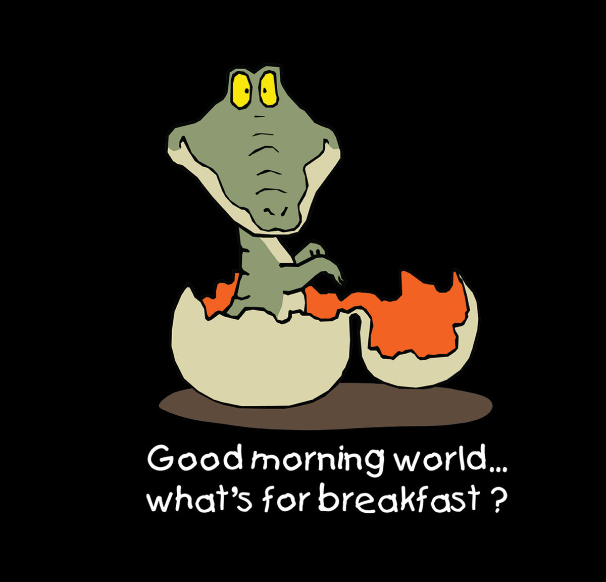 Good Morning Kids Cotton T-Shirt Regular Fit Casual Wear Original Since 1997 Shipping Globally
