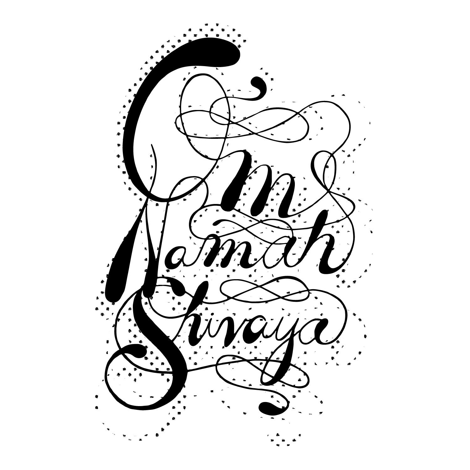Om Namah Shivay Men's Graphic Print Cotton T-Shirt Everyday Comfort Wear Original Since 1997 Shipping Globally