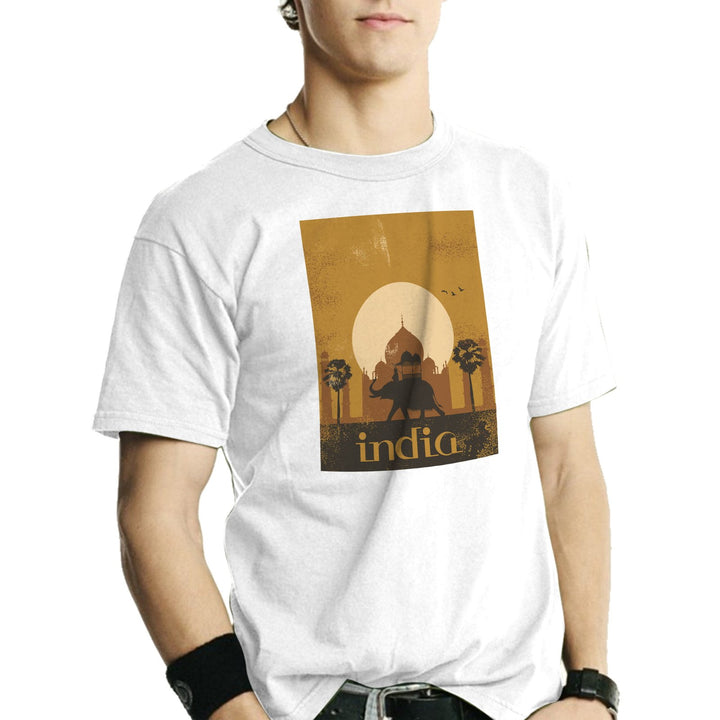 "Elephant Taj" Graphic T-Shirt | Tantra T-Shirts