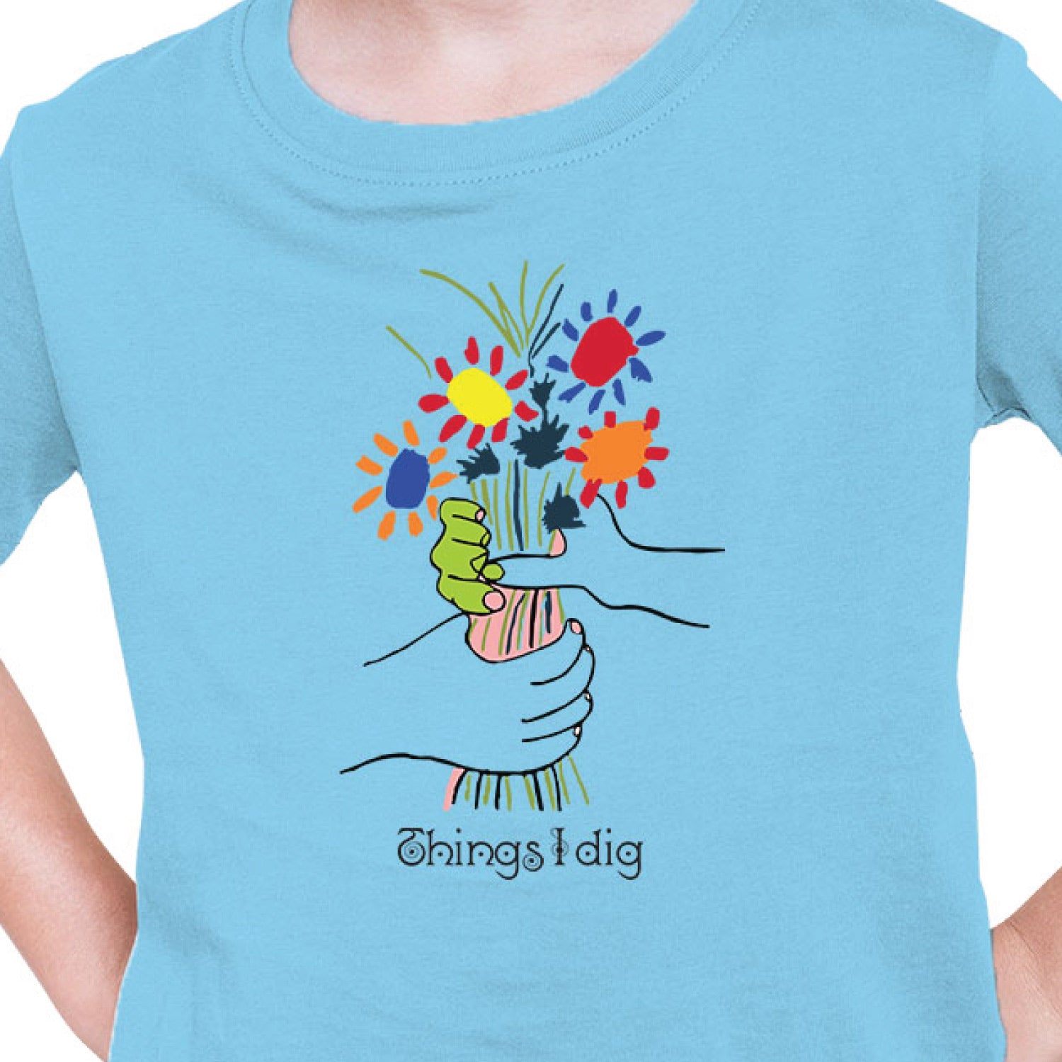 Tantra Things I Dig Kids Cotton T-Shirt Everyday Casual Wear Original Since 1997 Shipping Globally